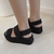 Sandalias Waves Rafia Black en internet