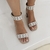 Sandalias Alaia Nude - tienda online