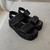 Sandalias Waves Rafia Black - comprar online