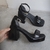 Imagen de Sandalias Shell Black