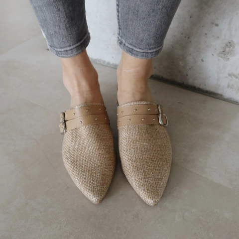 Zuecos Etna Rafia - comprar online