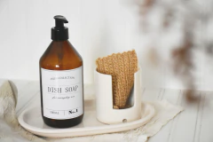 Set Bandeja + Porta Esponja Natural - comprar online