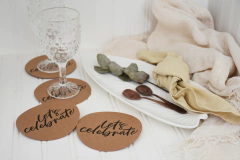 Pack Posavasos Kraft en internet