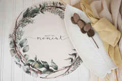 Pack Platos de Sitio de Papel Redondos x20