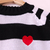 Sweater Natalie blanco y negro