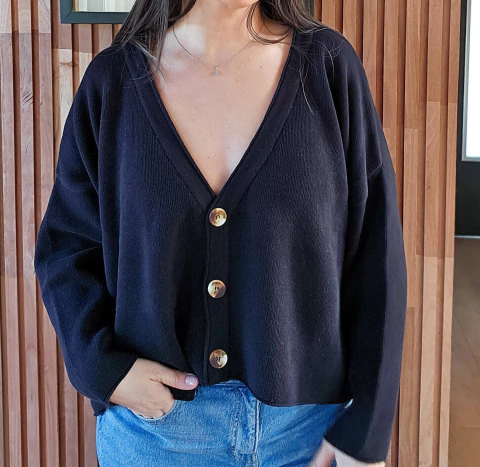 Cardigan Velero 100% algodón peinado - comprar online