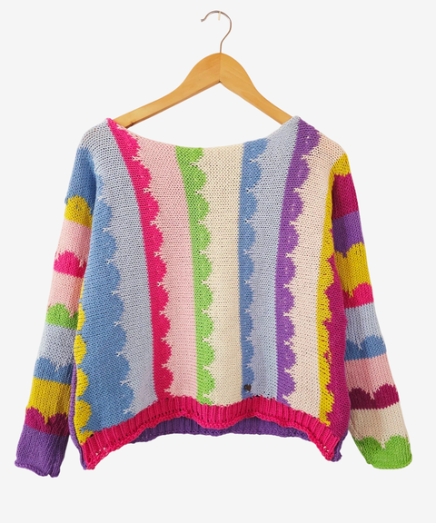 Sweater Peonía 100% algodón - comprar online