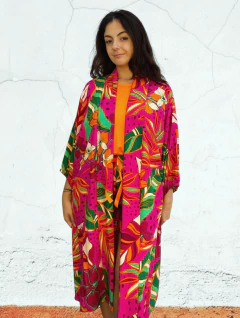 Pijama Feminino Regata Viscose FLORAL PINK VINHO na internet