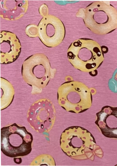 Pijama Feminino Curto DONUTS na internet