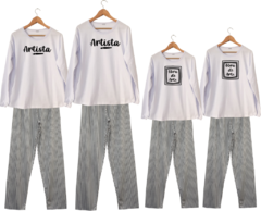 Pijama Menina Longo Filha OBRA DE ARTE na internet