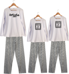 Pijama Masculino Longo PAI ARTISTA - Tear Pijamas