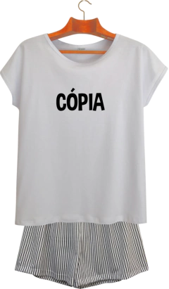 Pijama Feminino Curto MÃE ORIGINAL