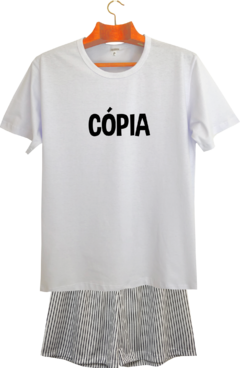Pijama Masculino Curto PAI ORIGINAL na internet