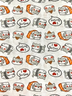 Pijama Menina Longo SUSHI - comprar online