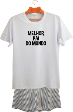 Pijama Masculino Curto MELHOR PAI