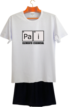 Pijama Masculino Curto Pai Elemento Essencial - comprar online