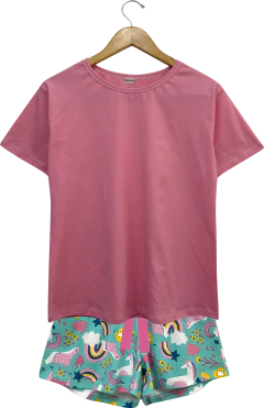 Pijama Menina Curto UNICÓRNIO