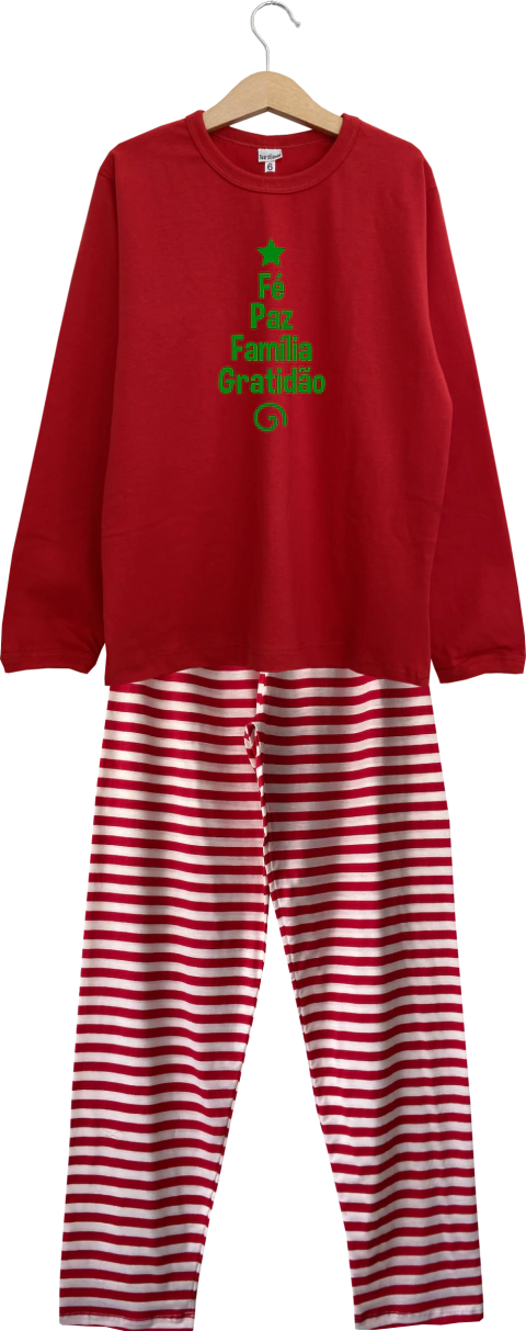 Pijama Masculino Longo NATAL PAZ - comprar online