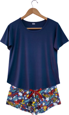 Pijama malha curto Promoção
