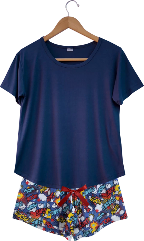 Pijama malha curto Promoção