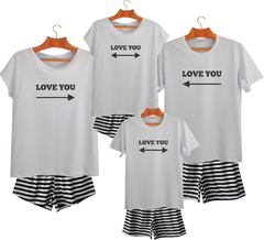 Pijama Menino Curto LOVE - comprar online