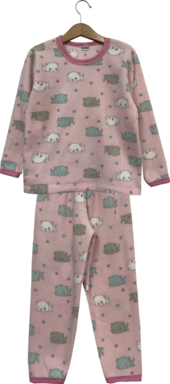 Pijama Menina Microsoft Gatinho