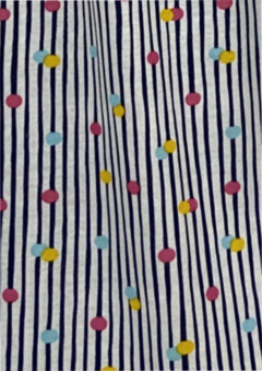 Pijama Feminino Curto POÁ LISTRADO - comprar online