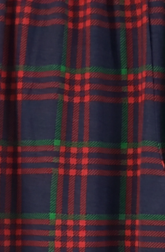 Pijama Menino Longo Xadrez Vermelho - comprar online