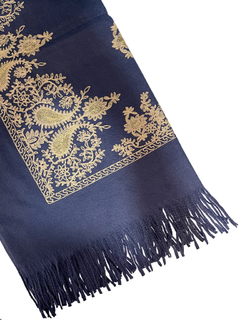 Pashmina Taj - Azul Diseño 1 APM39000 - comprar online