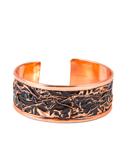 Brazalete En Cobre Mardin - Negro APM 35000