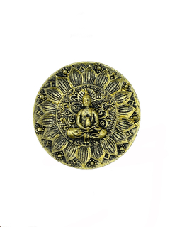 Porta Inciensos Mandala y Buda - Dorado APM12150 - buy online