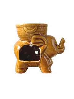 Pebetero Elefante de la Fortuna en ceramica - Café APM15000 - Hecho en Turquía