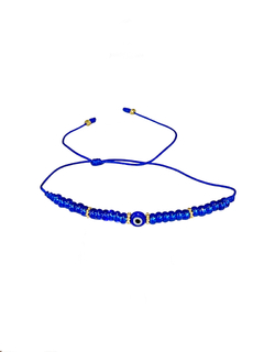 Pulsera Ojo Turco con Chaquiras Azul- Diseño 2 APM4300 - buy online