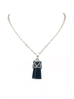 Collar piedra natural Cilindro - Onix APM12000 - comprar online