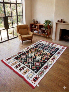 Tapete Kilim Ushak 250x160 cm - Artuk rojo APM166400 - comprar online