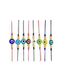 Pulsera Hilo - Ojo Turco Grande Multicolor APM2500 - comprar online