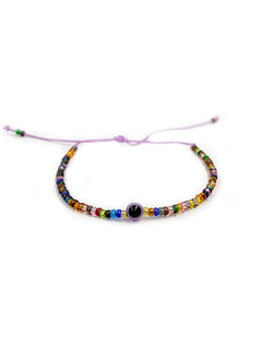 Pulsera chaquiritas Feride con ojo turco - Multicolor APM2500