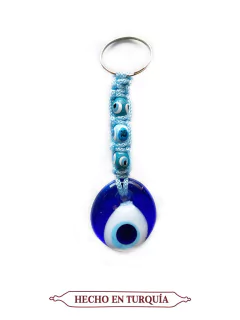 Llaveros con ojo turco y macrame APM3500 - tienda online