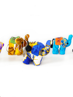 LLavero Elefante en Tela - Tribal APM5500