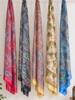 Pañuelo Taj de la India en Seda APM40000 - comprar online
