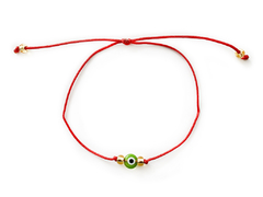 Pulsera Hilo Rojo - Ojo Turco Plano APM2500