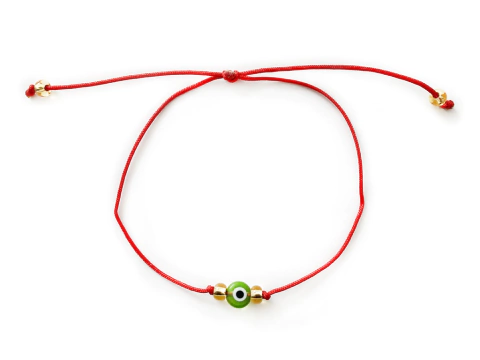 Pulsera Hilo Rojo - Ojo Turco Plano APM2500