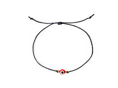 Pulsera Hilo Negro - Ojo Turco en Esfera APM2500