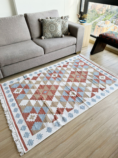 Tapete Kilim Diseño Sumak 180x120 cm - Baklava APM90000 en internet