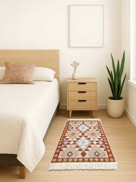 Tapete Kilim Diseño Sumak 90x60 cm - Baklava APM22000 - buy online