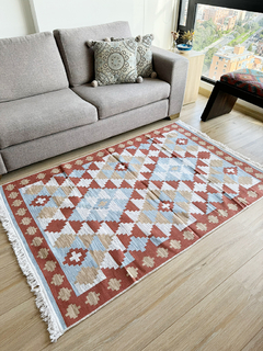 Tapete Kilim Diseño Sumak 180x120 cm - Baklava APM90000 - comprar online