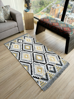 Tapete Kilim Diseño Sumak 150x80 cm - Dodurga APM51000