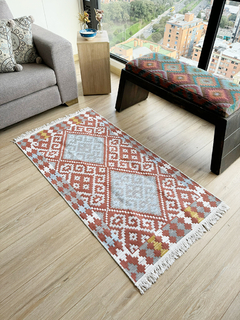 Tapete Kilim Diseño Sumak 150x80 cm - Gobeklitepe APM51000 on internet