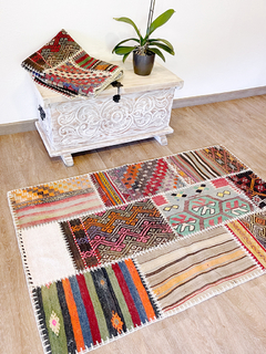 Tapete Patchwork Kilim 140x90 cm APM264600