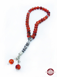 Tasbih o Masbaha 33 pepas - 33 cuentas - Terracota APM8500